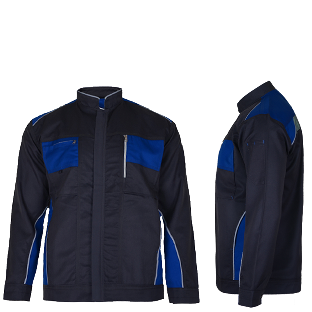 لباس کار کیهان (طوسی_آبی) برند مکسون MAXON